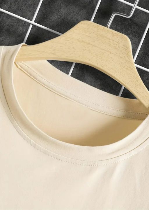 Street Style Casual Graphic Tee