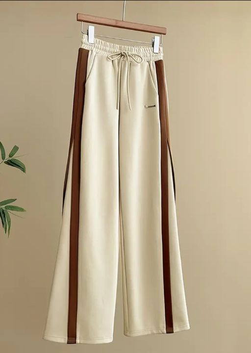 Open Cardigan and Wide Leg Pants