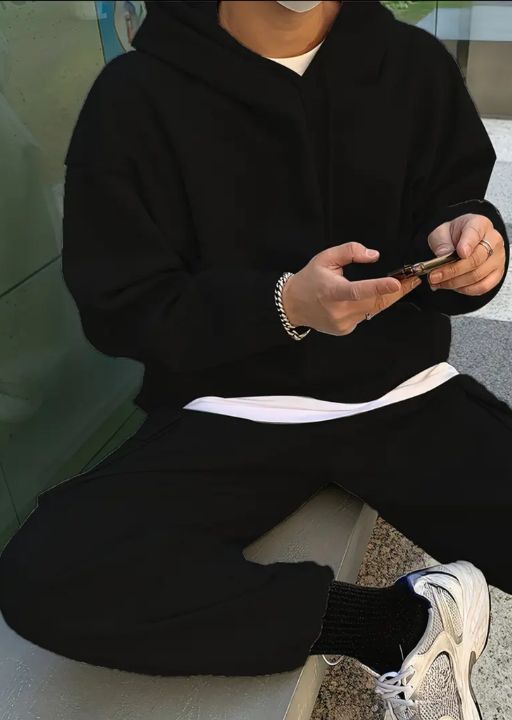 Hooded Sweatshirt and Pants