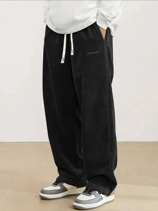 Retro Corduroy Jogger Pants